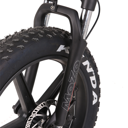 20in Electric Fat Folding Bike with 10.4 AH Battery Capacity and Aluminum Alloy Frame
