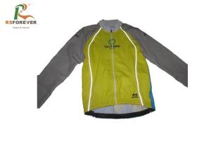 Quality Windproof Winter Printed Cycling Jerseys With Reflective Strip Mens Jacket wholesale
