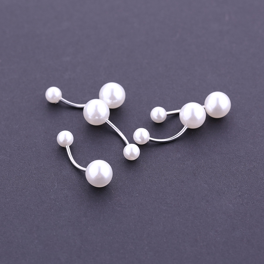 Double Ball Belly Button Rings Body Piercing Jewelry Navel Rings