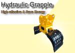 rotating Hydraulic Grapple For 4-55tons Excavator Grabbing Log Rock Materials