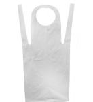 Transparent PE Disposable Plastic Apron Waterproof For Cleaning