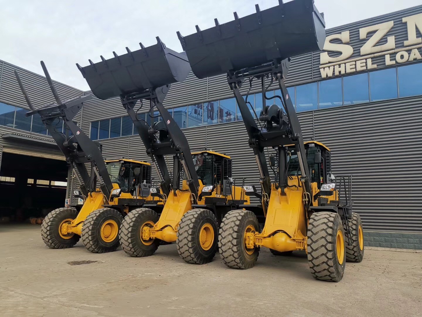 SZM936L 92kw 3 Ton Wheel Loader With 3m3 Bucket