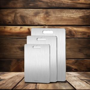 Quality Square Food Grade Stainless Steel 304/316 Parts for Bamboo Cutting Board Laser Cutting Fabrication wholesale