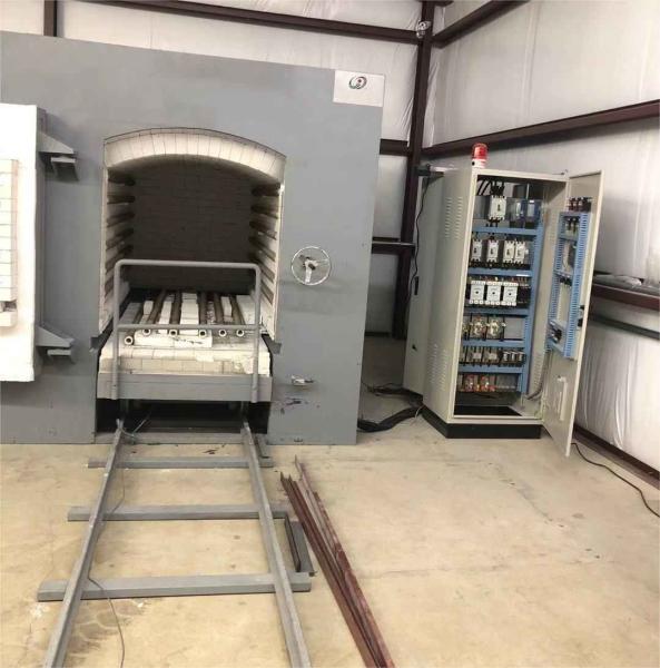 Cheap Heat Treating Hot Air Trolley Furnace For Mechanical Parts for sale