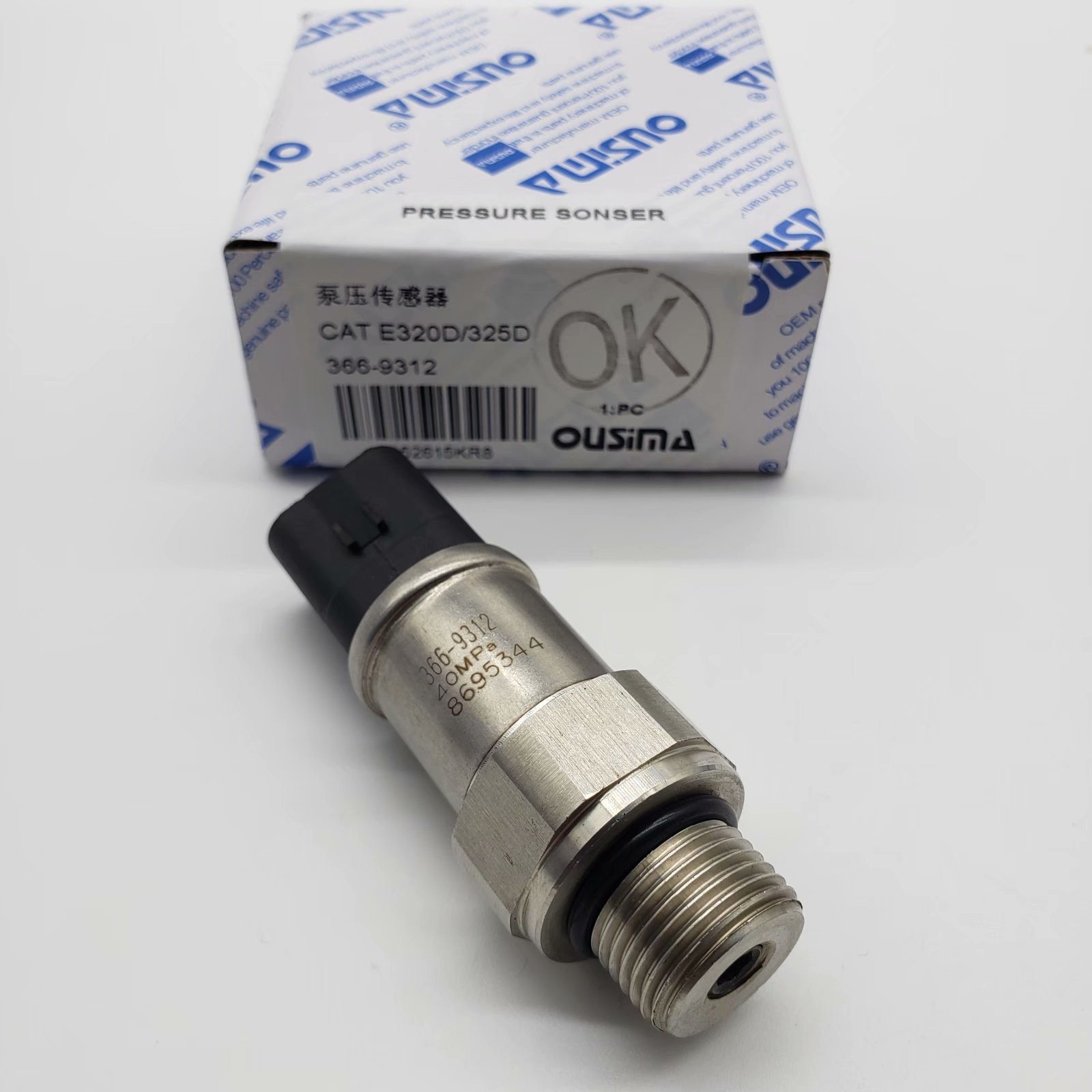 OUSIMA Pump Pressure Sensor 3669312 366-9312 For E320D E325D Excavator