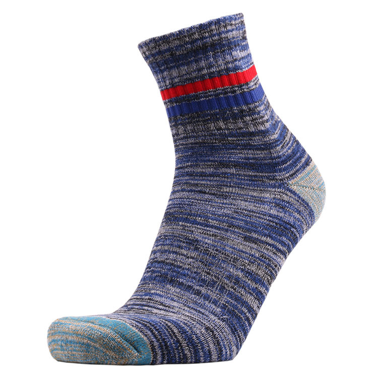 Comfortable High CREW Athletic Running Socks for Men and Women Skiing Picture Shows