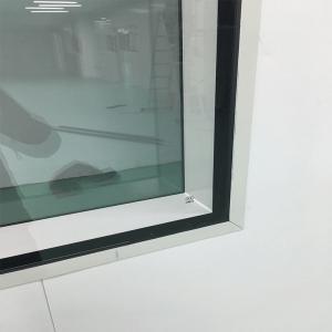Quality 1.0mm Aluminum Frame Cleanroom Window Double Layer Hollow Glass wholesale