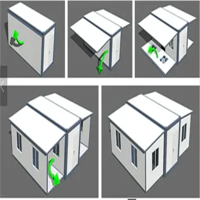 Portable Modular House Steel Prefabricated Office Modular Luxury Villa