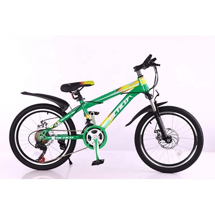 Geared MTB Bike With Shimano Tourney Derailleurs And Carbon Steel Frame