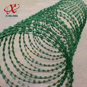 Quality Galvanized CBT-65 BTO-22 Razor Barbed Wire High Security Barbed Wire wholesale