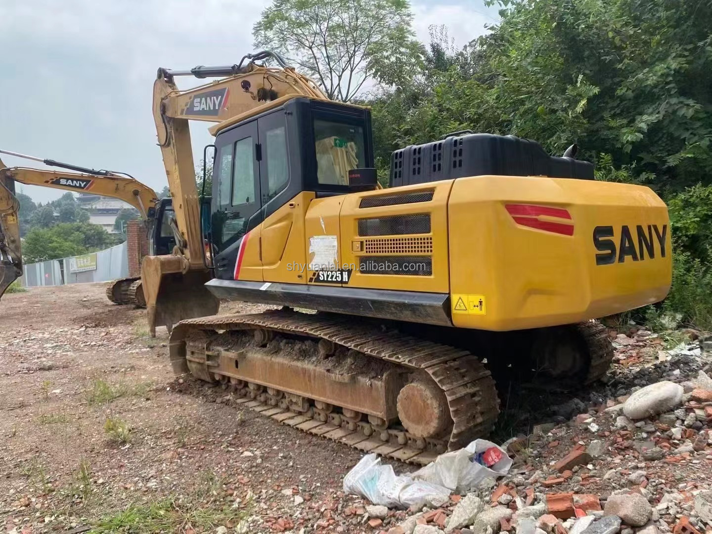 Sany225C Excavator Original Hydraulic Pump And 22000KG Machine Weight For Construction