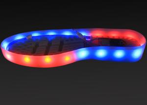 China Magic Color LED Light Strips For Shoes Rechargeable Battery Operated on sale
