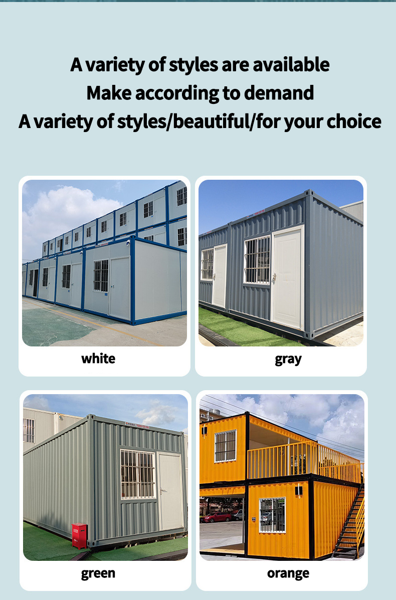 Container mobile house Mobile board house site office mobile house simple temporary