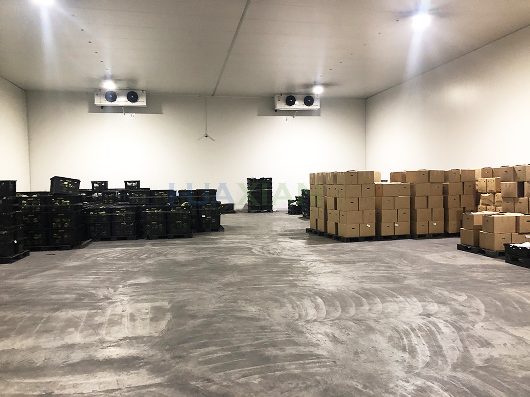 Sorting And Packing Room With Cooling System For Vegetable Warehouse