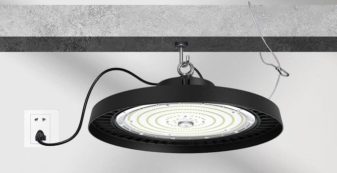 Motion Sensor Warehouse Led High Bay Lights 39000lm High Bay 300w 200w For High Shed Factories