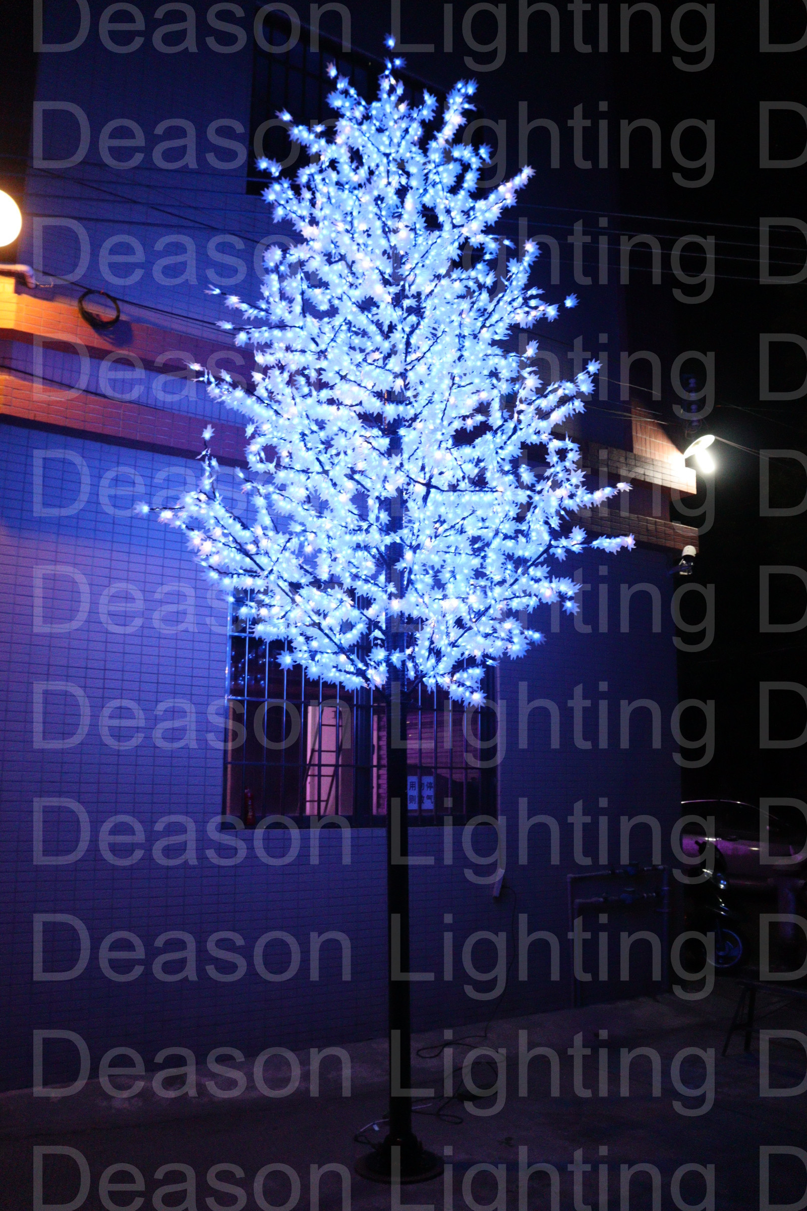 rgb color changing led maple tree lights