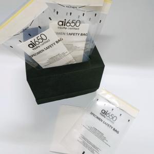 Quality Clear Ai650 Safe 95Kpa Specimen Bags For Four Tubes wholesale