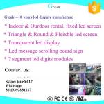 p6 led moving message display sign board