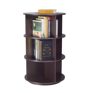 Quality Brown Wooden NC Painting 96.5cm Revolving Closet System wholesale