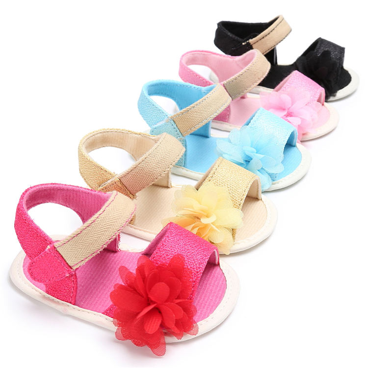 2019 New style infant Sandals Sakura Flower Japanese style Toddler Slipper baby shoes for Girl