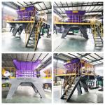 Stainless Steel Copper Metal Recycling Shredder Heavy Duty Metal Shredder