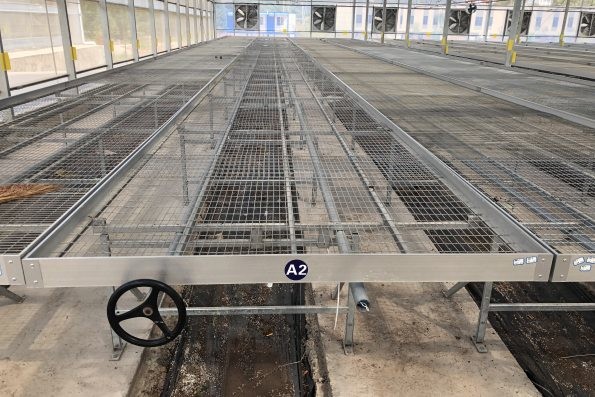 Greenhouse Wire Mesh Mesh Seed Bench Removable Seedling Tray Bench Customized