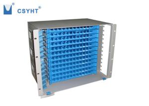 Quality 288FO 19&quot; Sliding Optical Distribution Cabinet APC Adapters wholesale