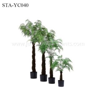 Quality Home Decoration Artificial Fern Tree Single Stem Evergreen Non Toxic Lush Look wholesale