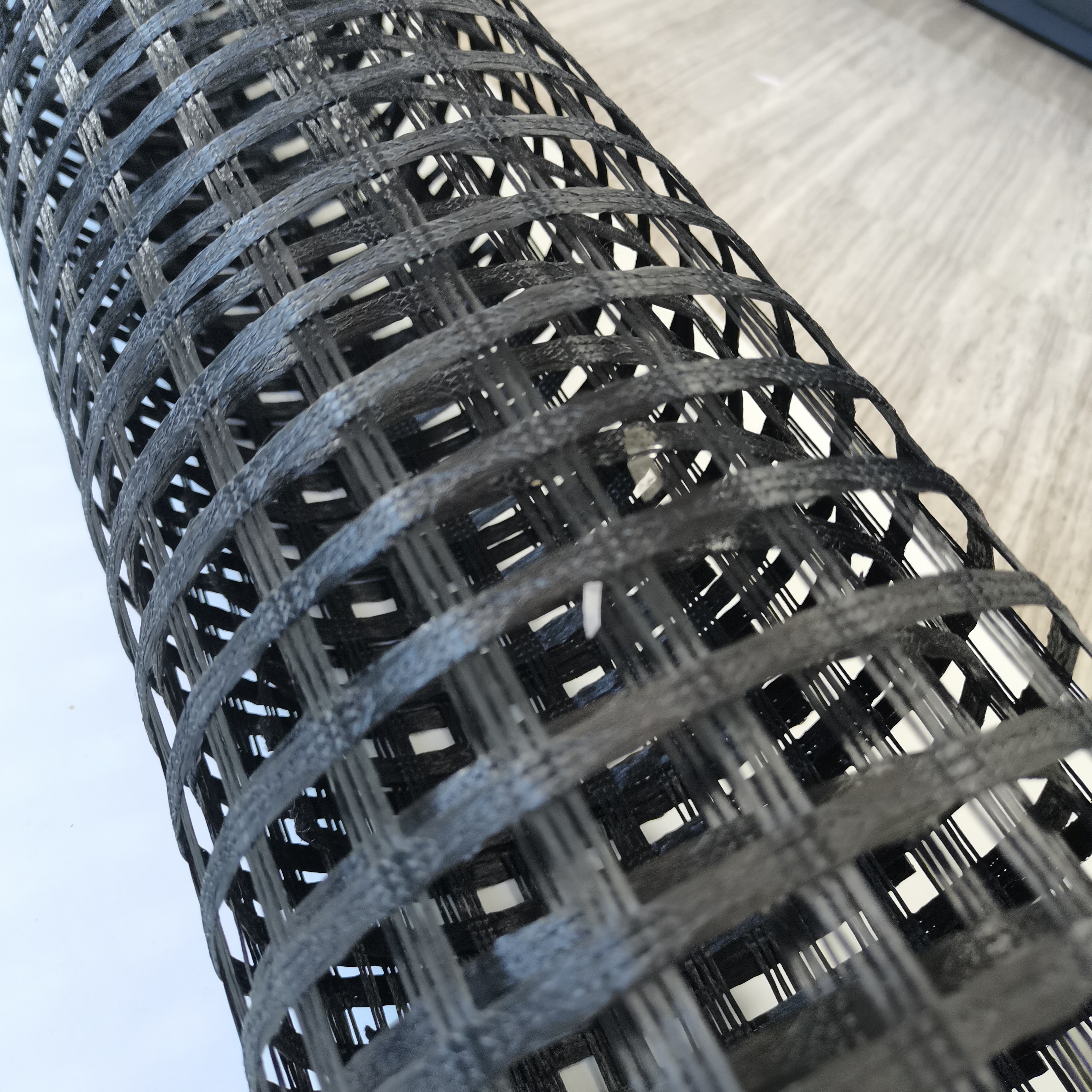 High Strength Fiberglass Geogrid for Soil Slope Walls Reinforcement Length 50-200m