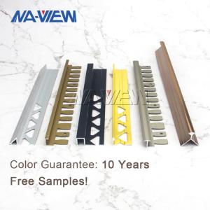 Quality 9mm Height Metal Tile Edging Carpet Tack Strips Edge Trim wholesale