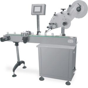 Quality Electric Operation Automatic Sticker Labelling Machine PLC Control System wholesale