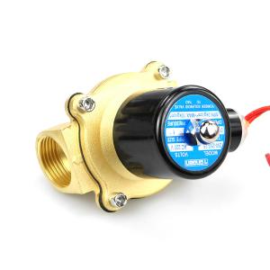 Quality Closed Oil Water Solenoid Control Valve AC220V DC12V 24V High Pressure 2 Ways wholesale