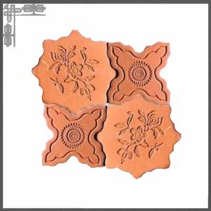 Quality Clay Outside Wall Decorative Bricks Terracotta Hollow Blocks For Ground wholesale
