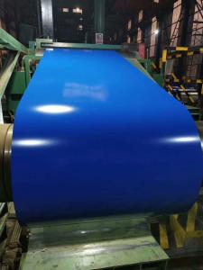 Quality PE Coating Prepainted Galvanized Steel Coil Plain Color Inner Diameter Φ508 / Φ610MM wholesale
