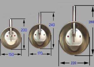 China Agricultural Animal Feeding Pig Nipple Drinker SS304 Pig Water Bowl on sale