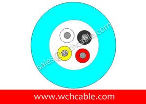 Quality 600V UL Power Cord Cable S 18AWG 4C ABC Conductors OD9.95mm CPE Black wholesale