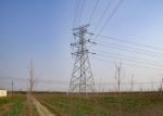 Terminal 110KV Steel Electrical Transmission Tower For Power Distribution