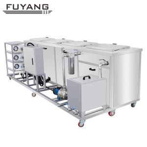 Quality 360L Automotive engine parts ultrasonic cleaner Four Tank 40KHz wholesale