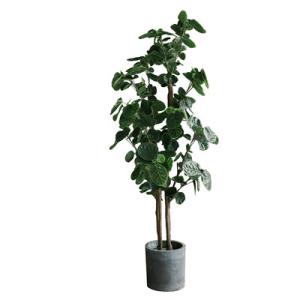 Quality Bonsai Nordic Artificial Money Ficus Tree Home Living Room Floor Decor wholesale