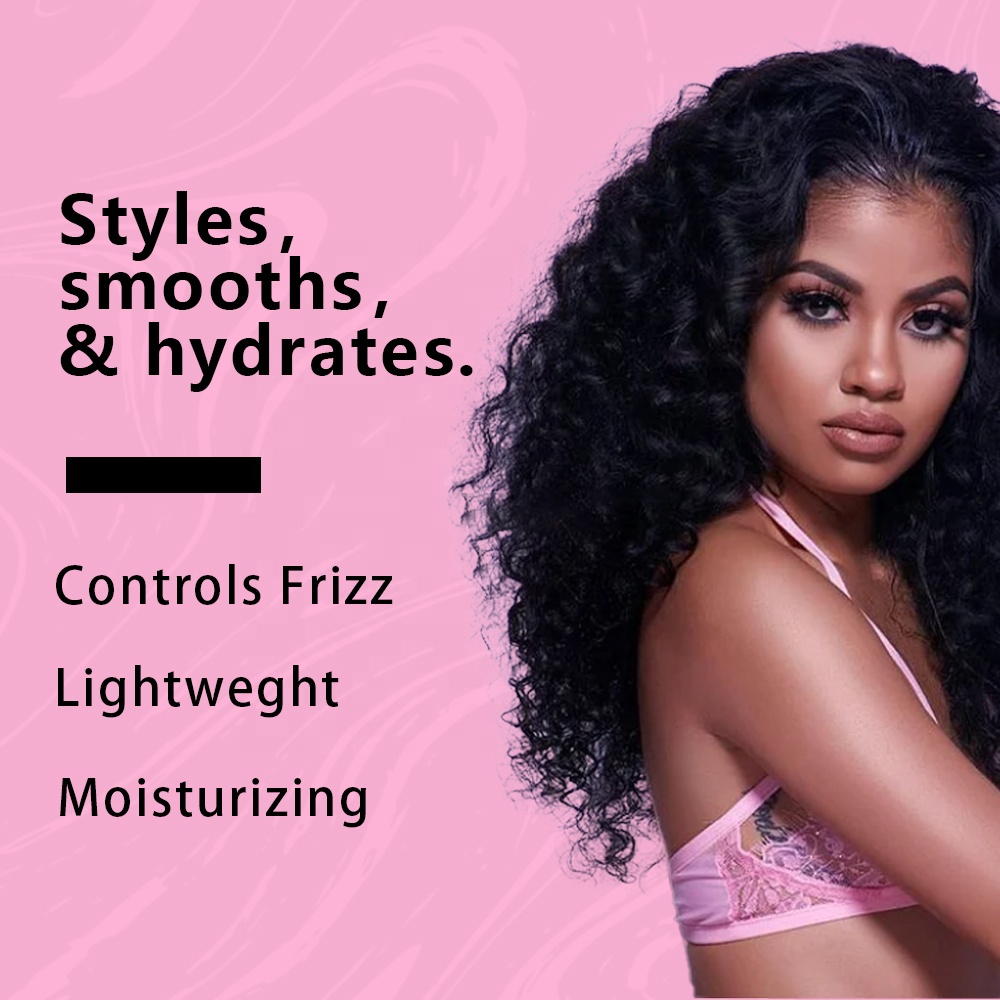 Custom Logo Black Women Braids Edge Control Curl Hair Styling Gel for Long Lasting Hold