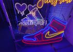 12VDC Acrylic Silicone Led Neon Shoes Billboard 200cm