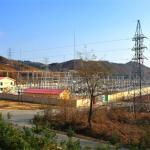 Q345 Substation Steel Structures Minimum Yield Strength 345Mpa 500KV