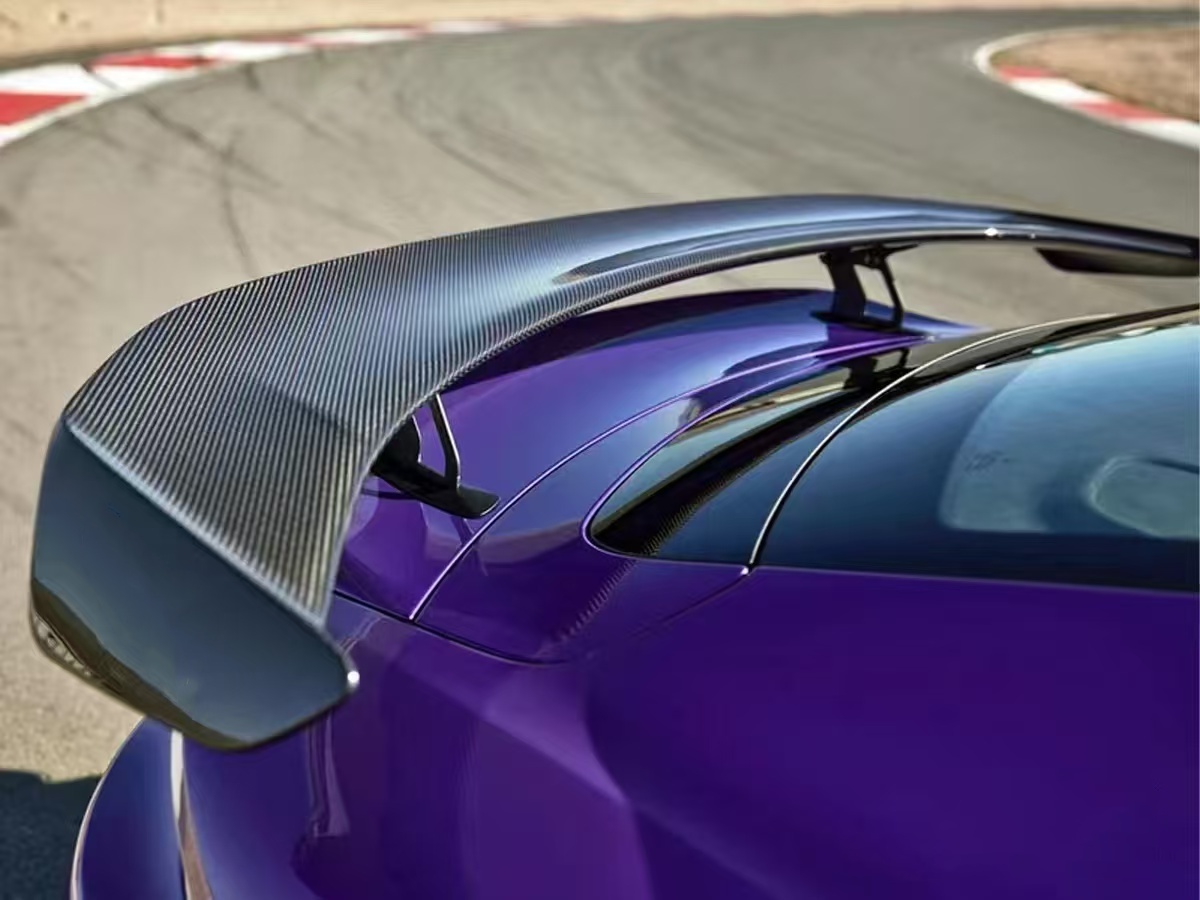 Taycan Porsche Body Kit Taycan Wch Style Carbon Fiber Spoiler Wing
