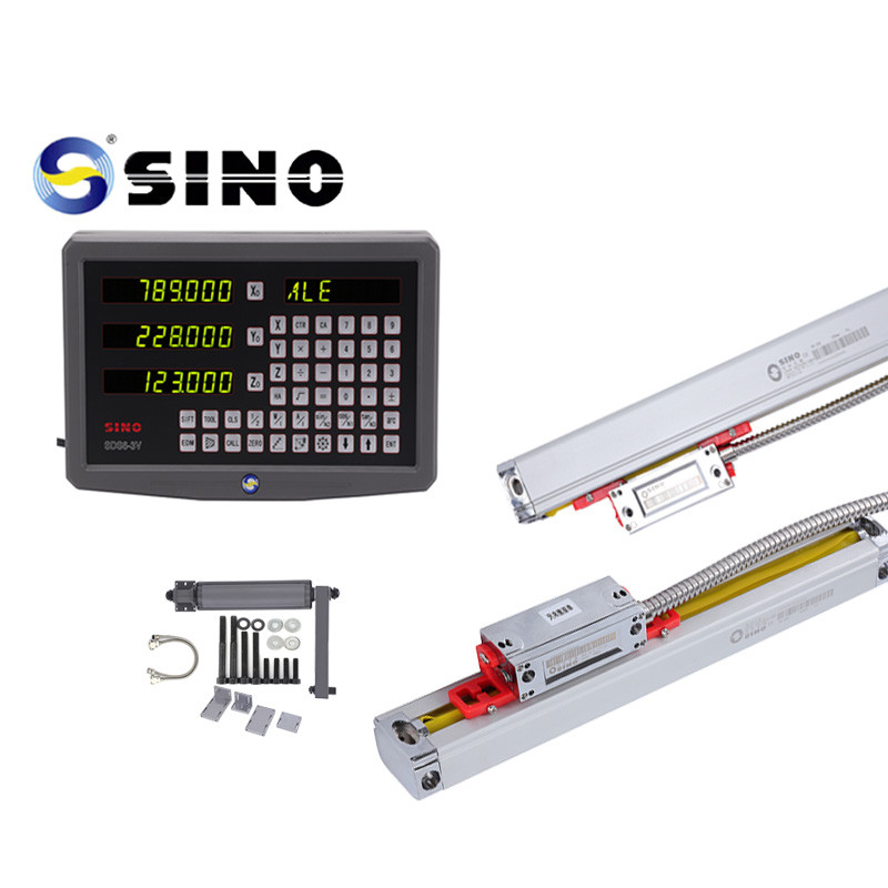 SINO 3 Axis SDS6-3VF Digital Readout Multifunctional DRO Kit TTL Signal RS232-C Output For Lathe