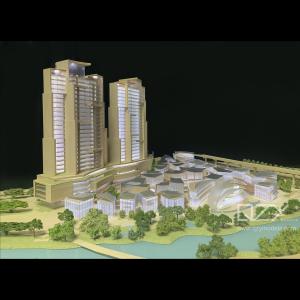 Quality Realistic Model - OCT Group - 1:300 Jiaomei Concept model wholesale