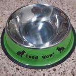 Pet Bowl Non-Slip Stainless Steel Material Customized SublimationEasy Cleaning