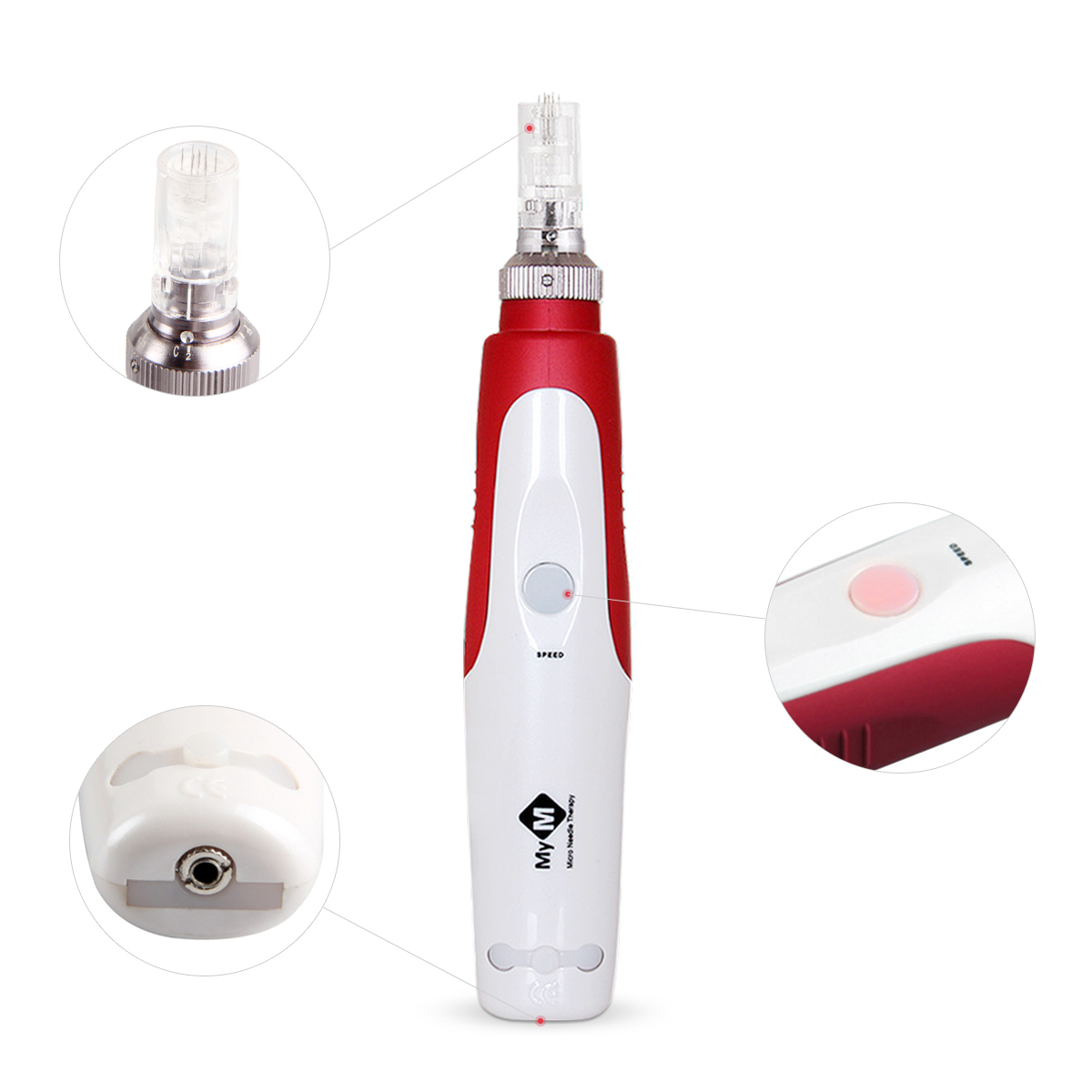 Mesopen Auto Electric Rf Microneedling Home Device Skin Rejuvenation