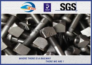 Quality Railroad Track Bolts Fish Bolts hexagon head bolt for railway fastening system wholesale