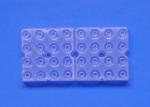 50X50 16 Points High Bay Light Lens 20 / 30 Degree Bead Surface 91% Tranmittance