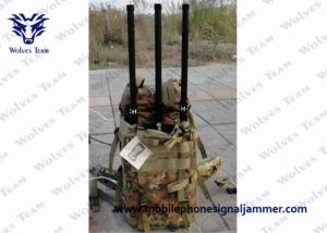 Quality 3G Wireless Backpack Jammer Anti Explosion Featuring Housing Metal Enclosure wholesale